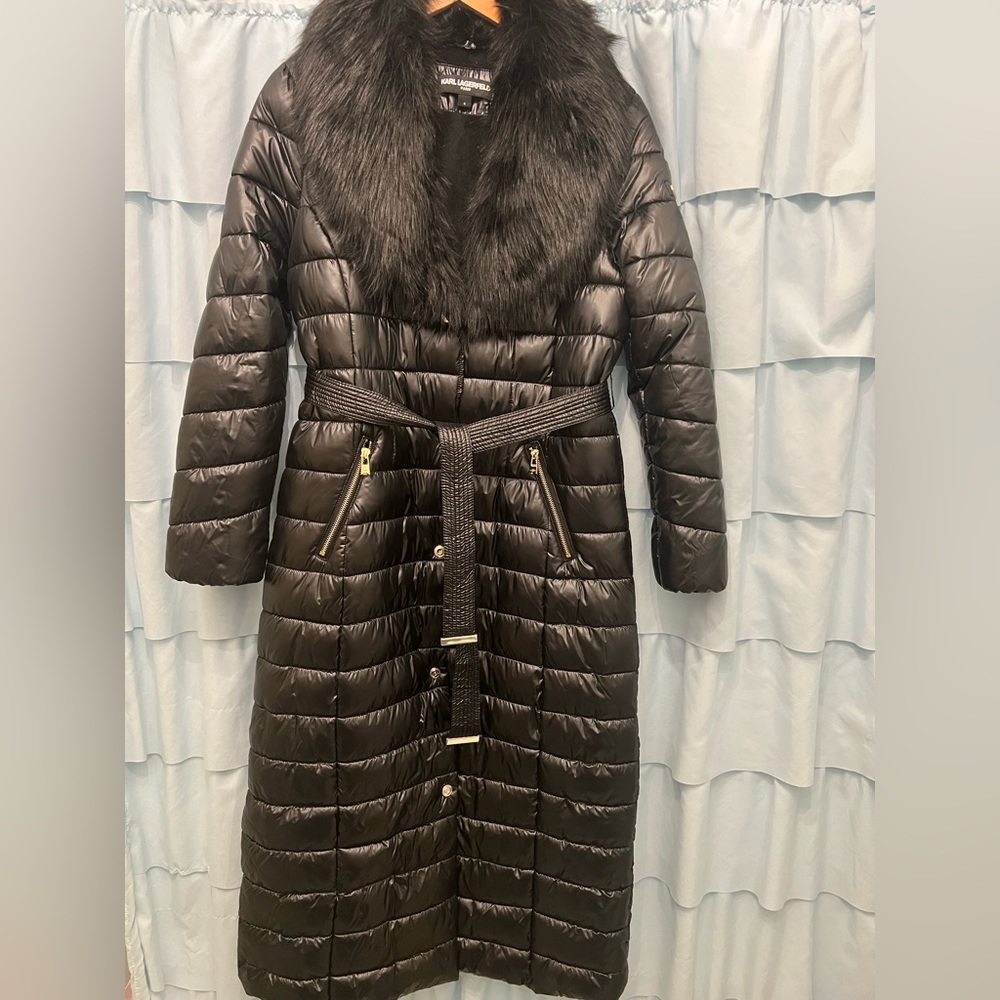 Brand new. Full length/Elegant/stylish lightweight but warm and very comfortable